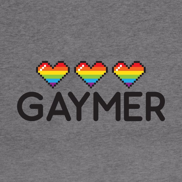 Gaymer Funny Geeky LGBT Pride by ProudToBeHomo